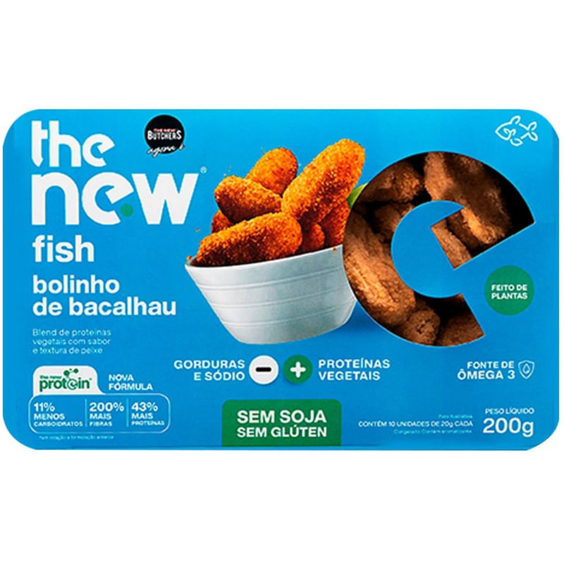 Bolinho de Bacalhau The New Fish 200g