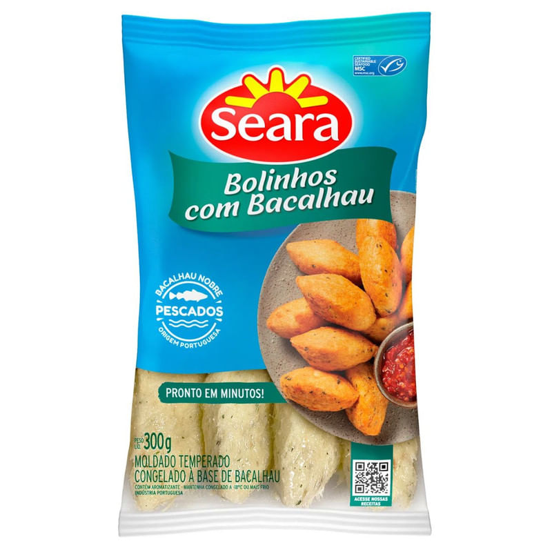 Bolinhos de Bacalhau Seara 300g