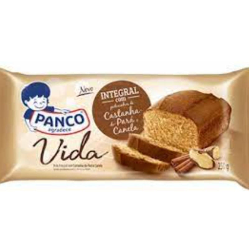 Bolo Integral Castanha do Pará Panco 250g