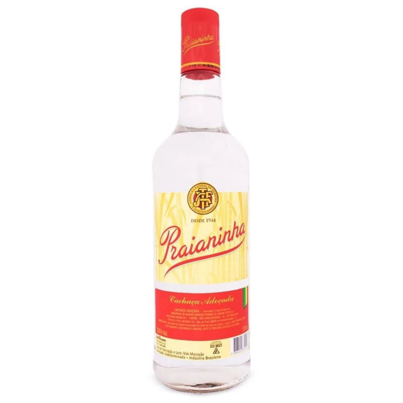 Cachaça Adoçada Praianinha 970ml