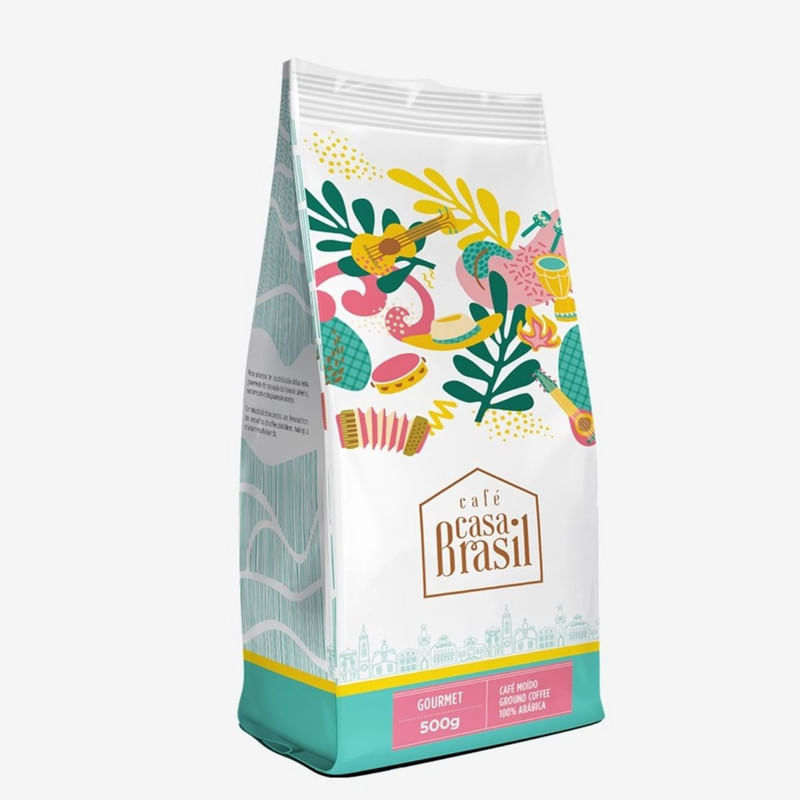 Café Gourmet Moído Casa Brasil 500g