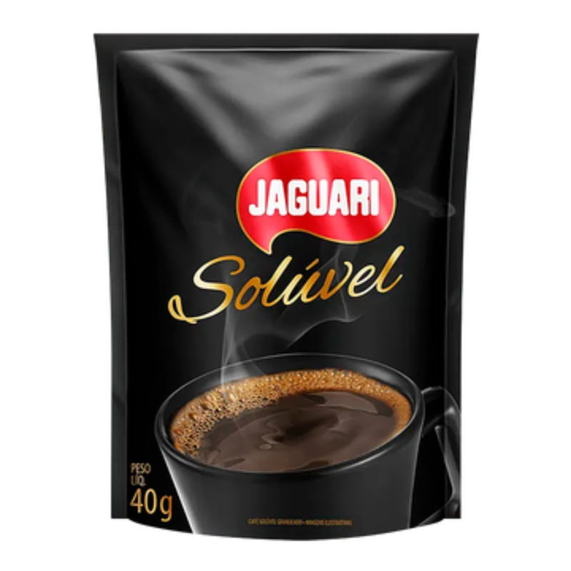 Café Solúvel Tradicional Jaguari Sachê 40g