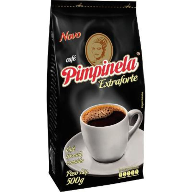 Café Torrado e Moído Extra Forte Pimpinela Pacote 500g