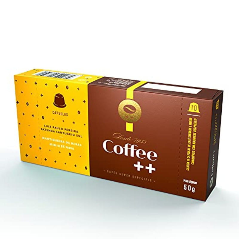 Café em Capsulas Luiz Paulo Coffee ++ 10 Unidades 50g