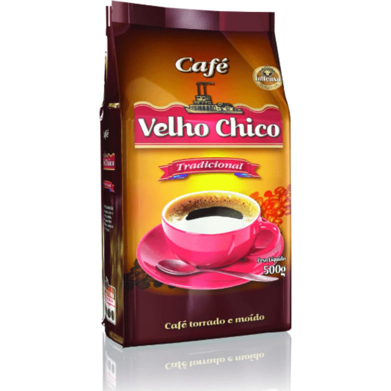 Café em Pó Tradicional Velho Chico Pacote 500g