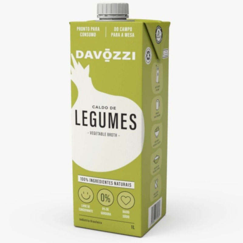 Caldo de Legumes Davozzi Caixa 1L