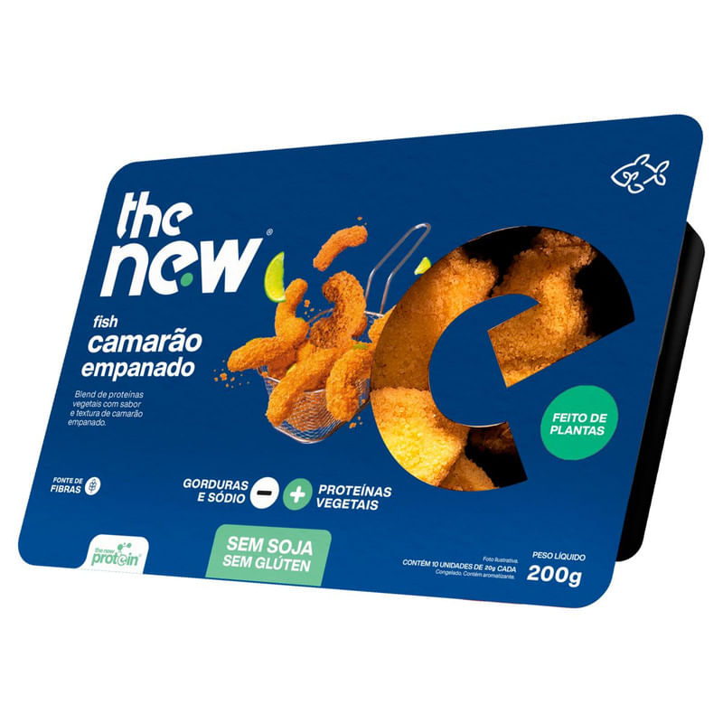 Camarão Empanado The New Fish Pacote 200g