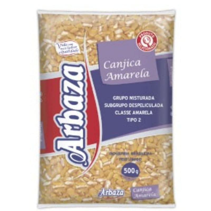 Canjica Amarela Arbaza Tipo 2 500g