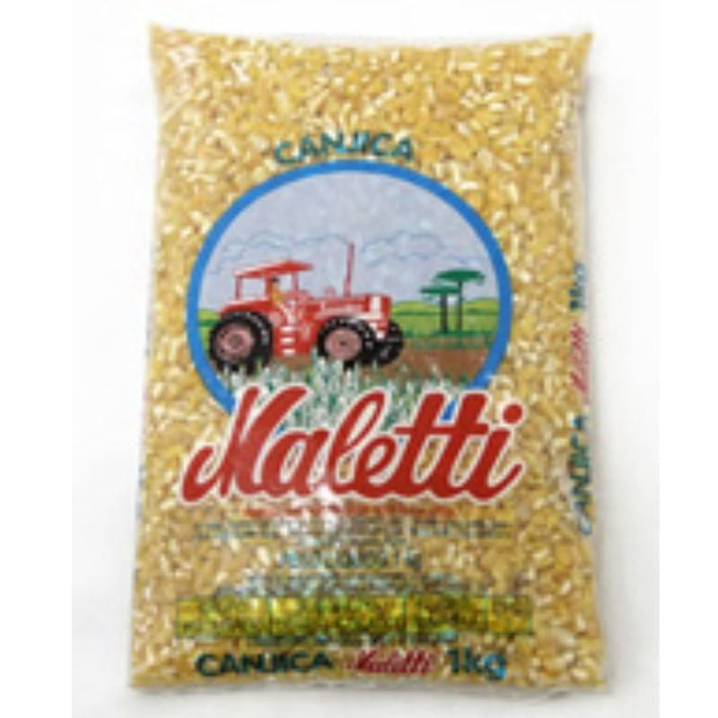 Canjica de Milho Amarela Maletti Pacote 1Kg