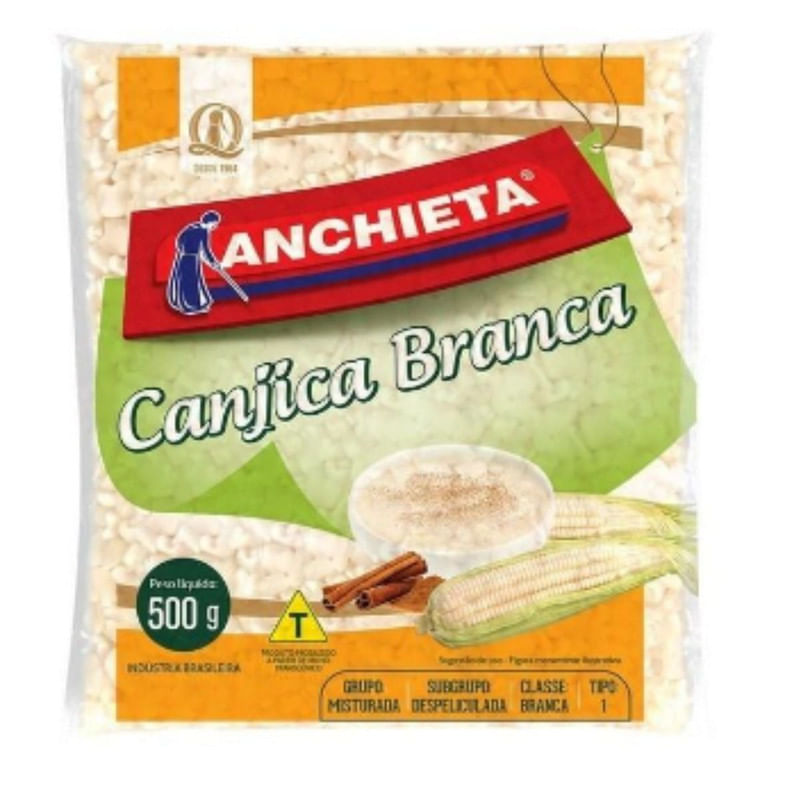 Canjica De Milho Branco Anchieta 500g