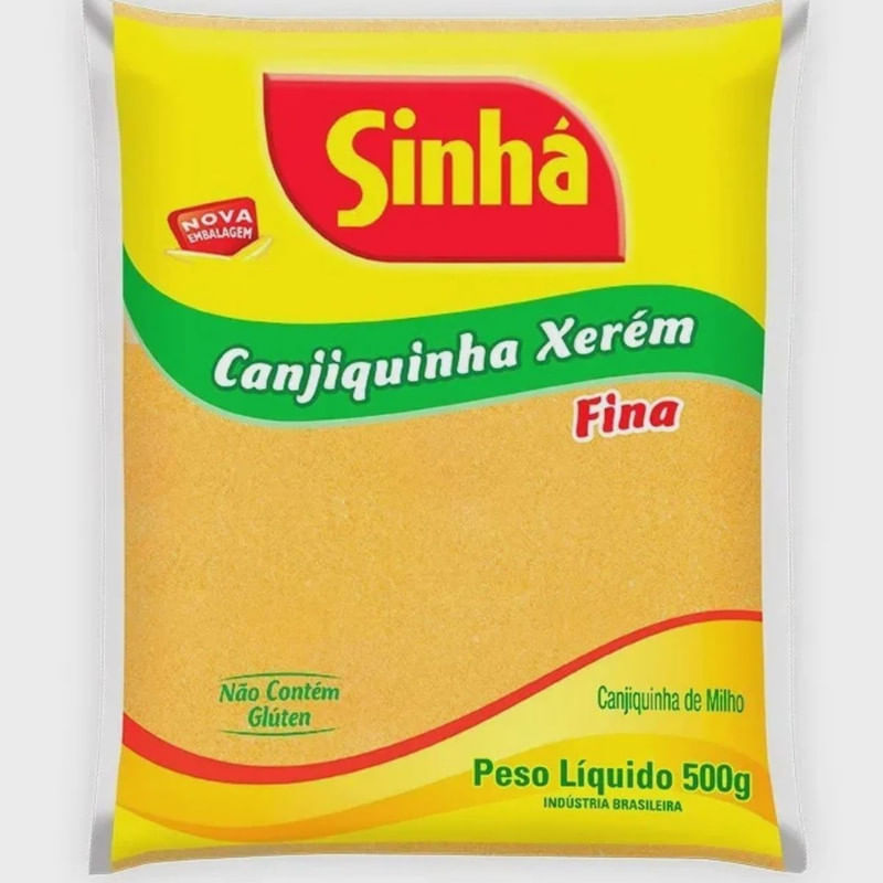 Canjiquinha Xerém Fina Sinhá Pacote 500g