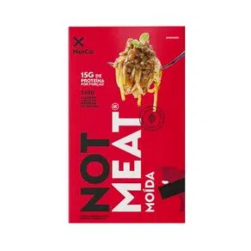 Carne Moida Congelada Notco Not Meat Com 250g