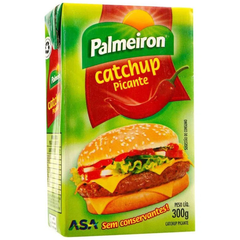 Catchup Picante Palmeiron Caixa 300g