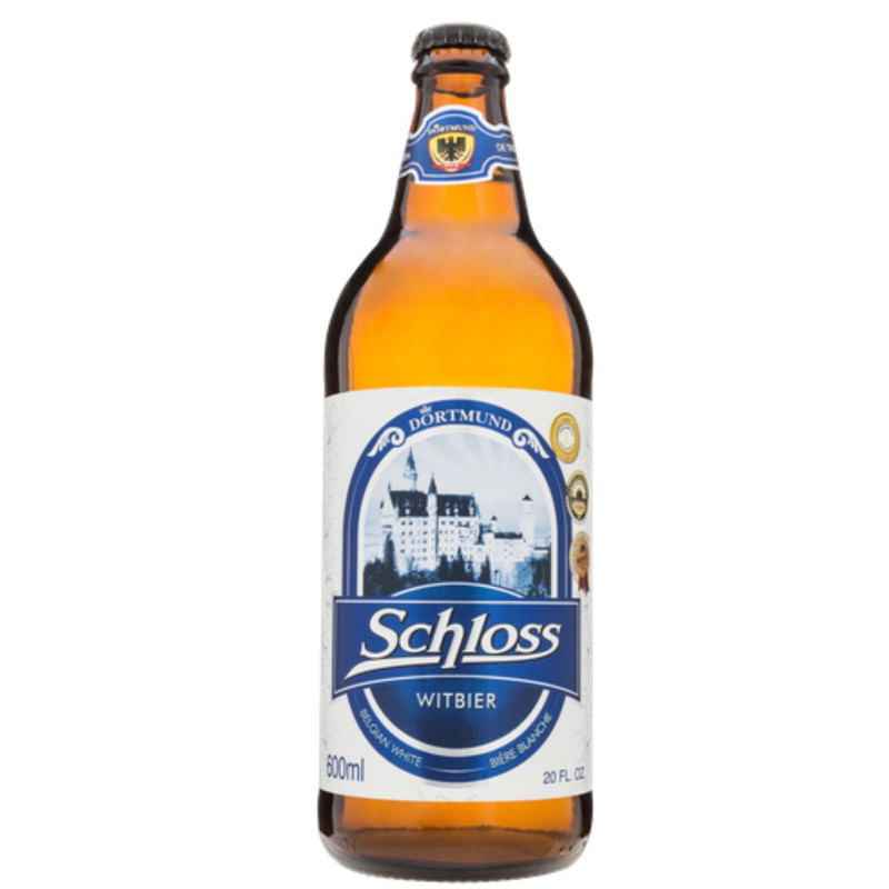 Cerveja Artesanal Dortmund Schloss Witbier Garrafa 600ml