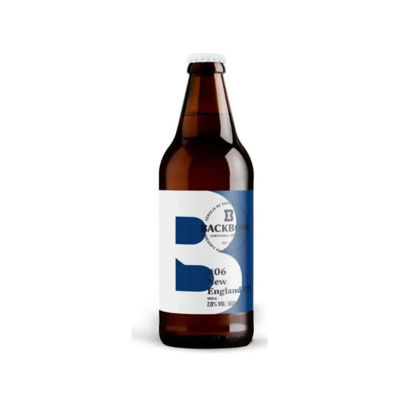 Cerveja Backbone New England Ipa com 600 ml