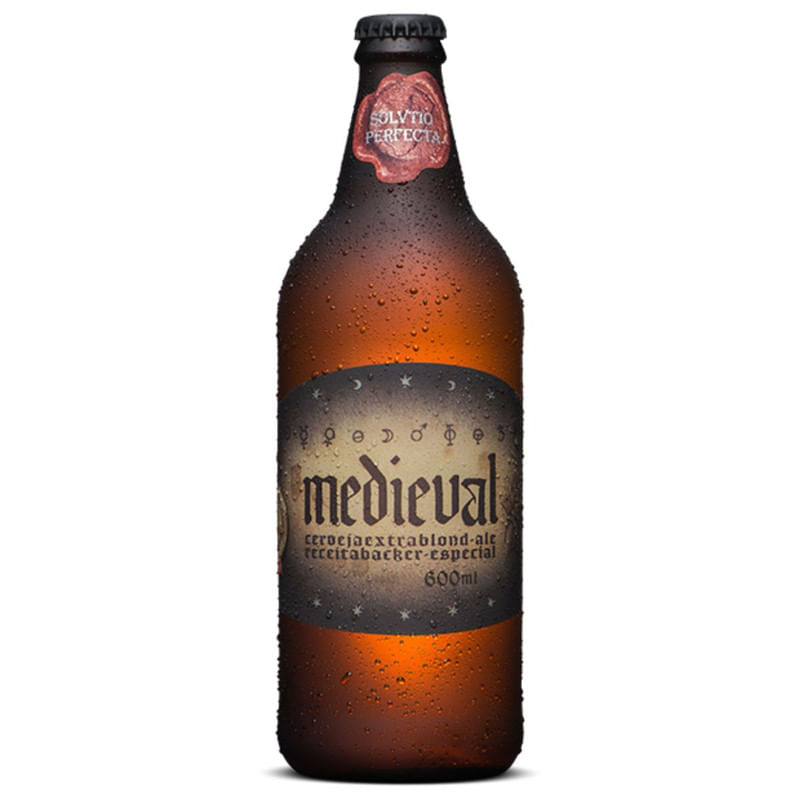 Cerveja Backer Medieval Com 600ml