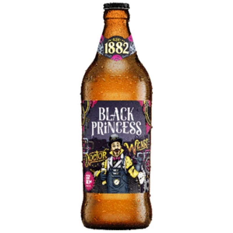 Cerveja Black Princess com 600 ml