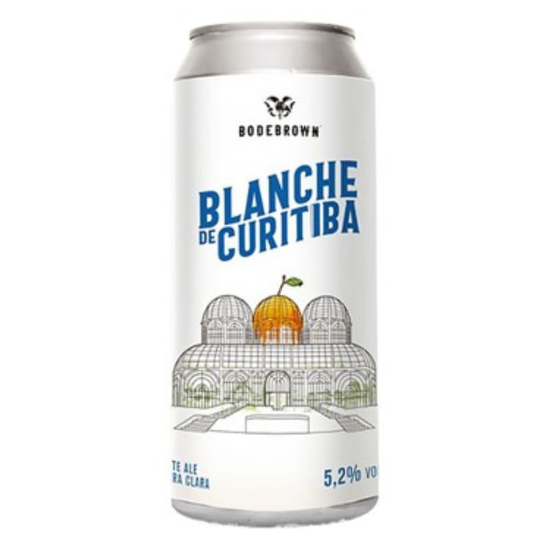 Cerveja Bodebrown Blanche de Curitiba Lata 473ml