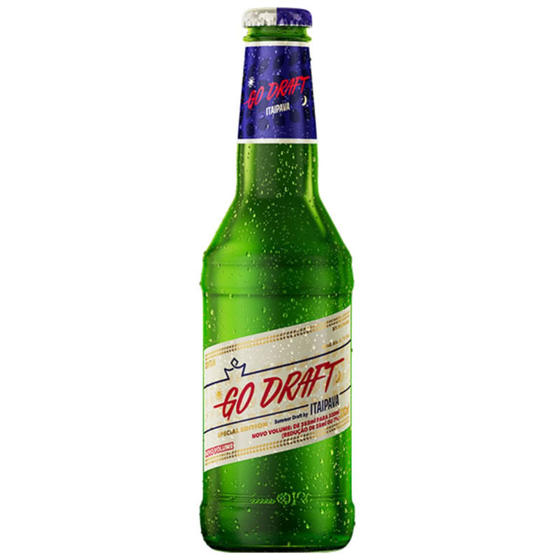 Cerveja Itaipava Go Draft Long Neck 355ml