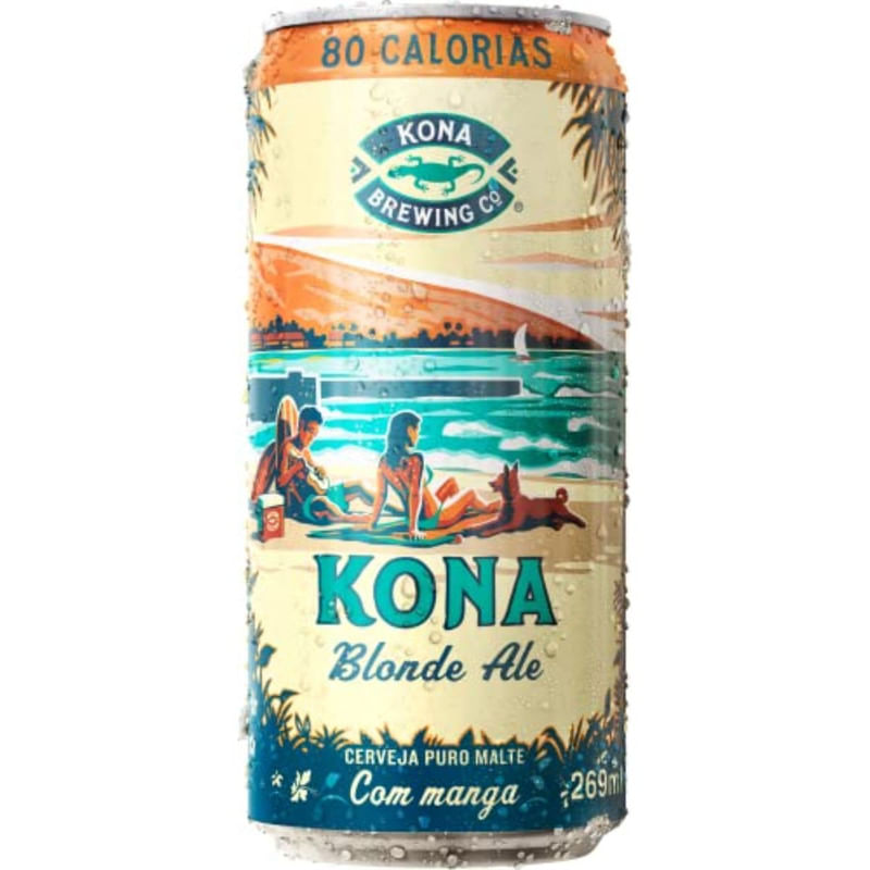 Cerveja Kona Blonde Ale com Manga Lata 269ml