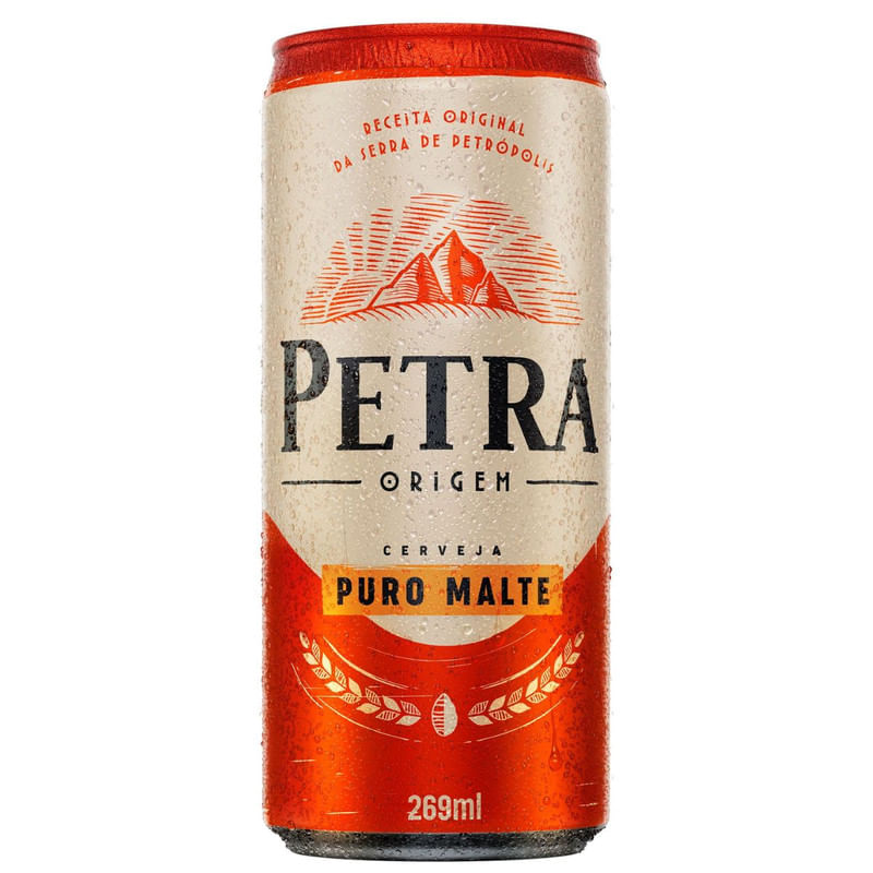 Cerveja Puro Malte Petra Origem Lata 269ml