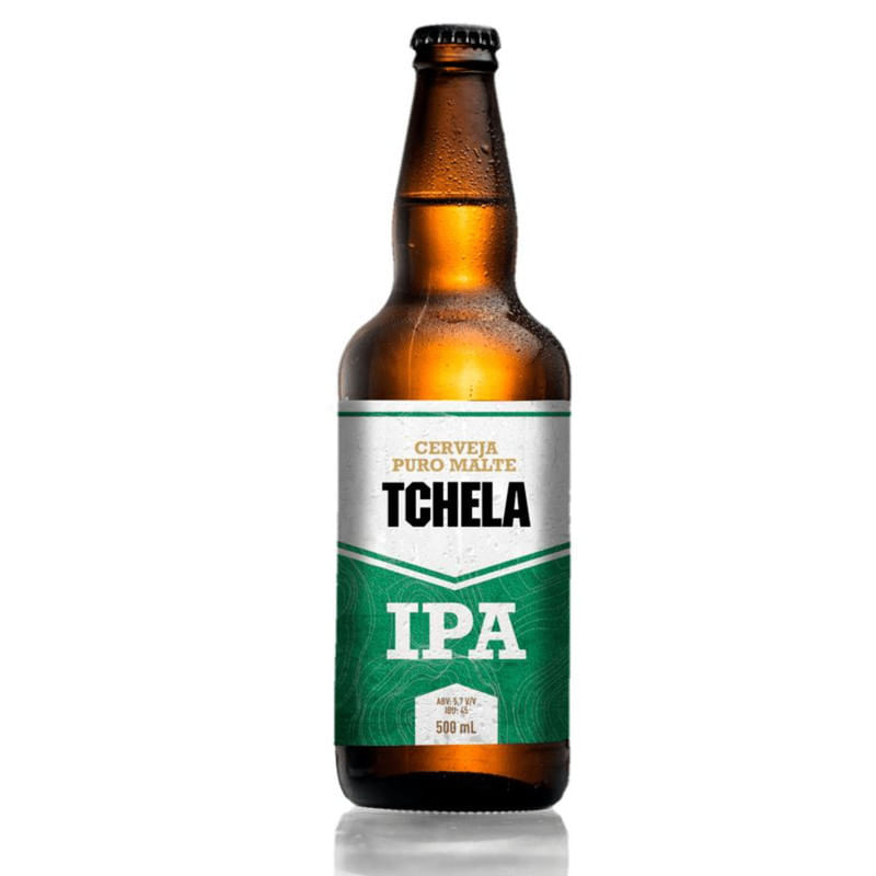 Cerveja Tchela Ipa Puro Malte Garrafa 500ml