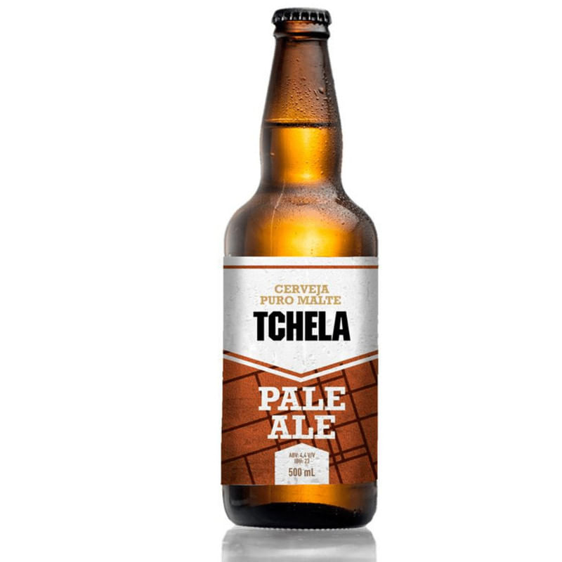 Cerveja Tchela Pale Ale Puro Malte Garrafa 500ml