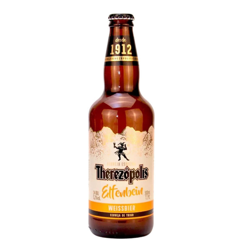 Cerveja Therezopolis Elfenbein Weiss Garrafa 500ml