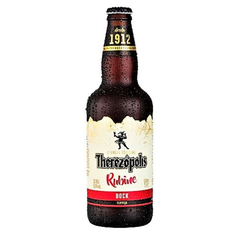 Cerveja Therezópolis Rubine Bock Com 500ml