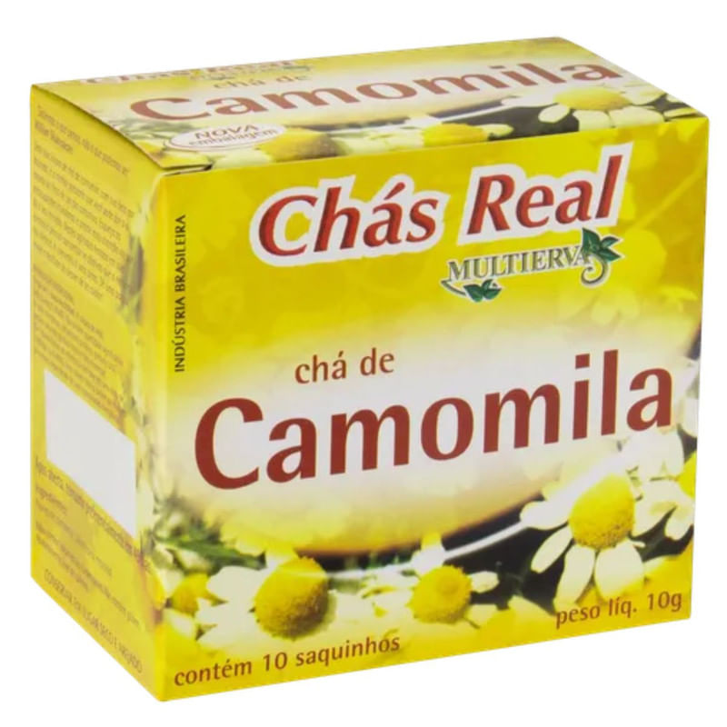 Chá Camomila Real Multiervas 10 Unidades 10g