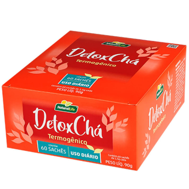 Chá Detox Termogênico Kodilar 60 Sachês 90g