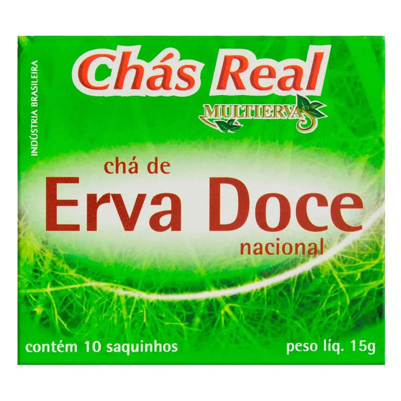 Chá Real Erva Doce Com 10g