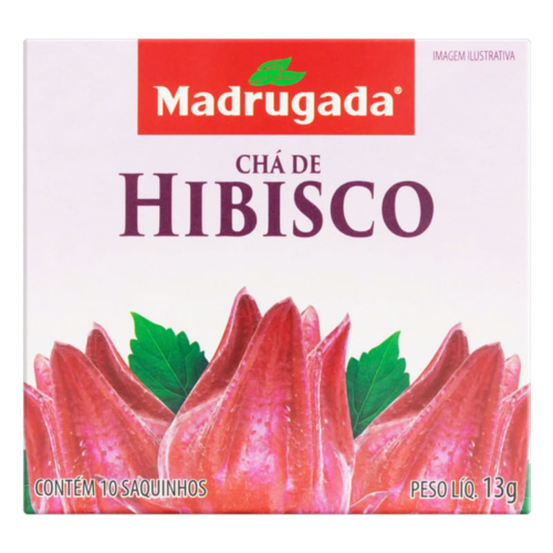 Chá de Hibisco Madrugada 10 Unidades 13g