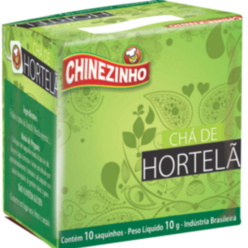 Chá de Hortelã Chinezinho 10 Unidades 10g