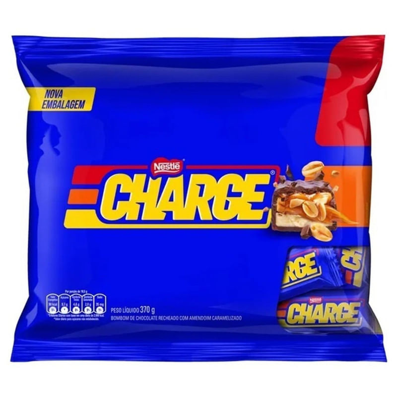 Chocolate Charge Nestlé Pacote 370g