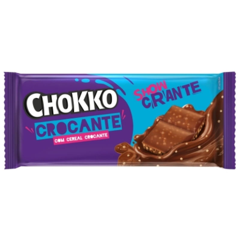 Chocolate Crocante Chokko Show Crante Tablete 65g