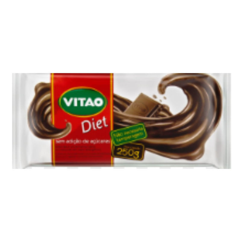 Chocolate Diet Ao Leite Vitao 250g