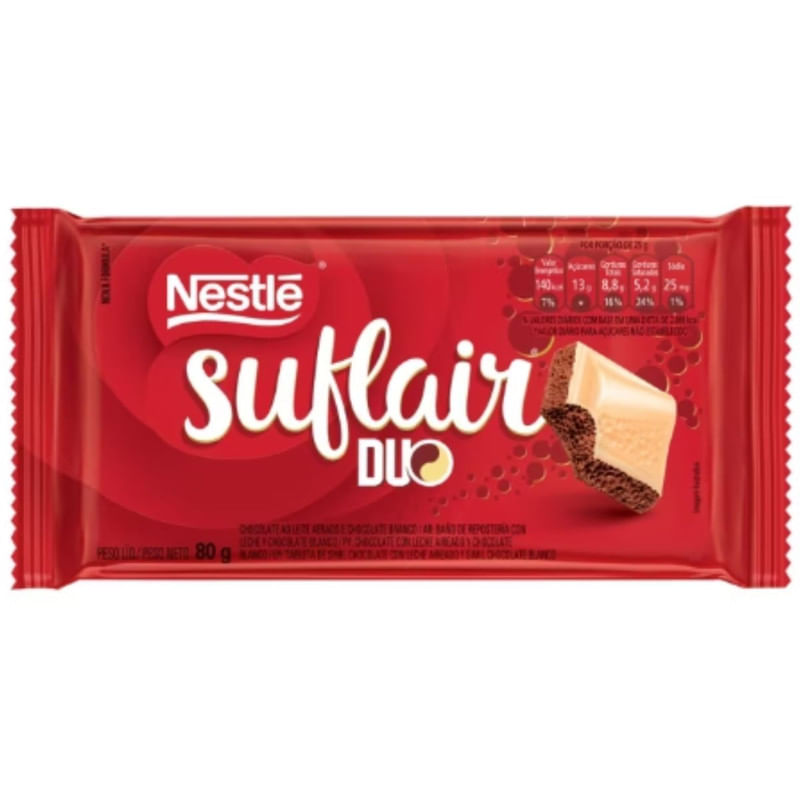 Chocolate Suflair Duo Nestlé 80g