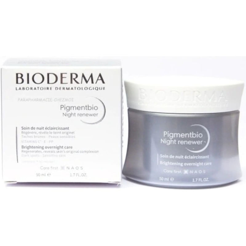 Clareador Noturno Pigmentbio Night Renewer Bioderma Com 50ml