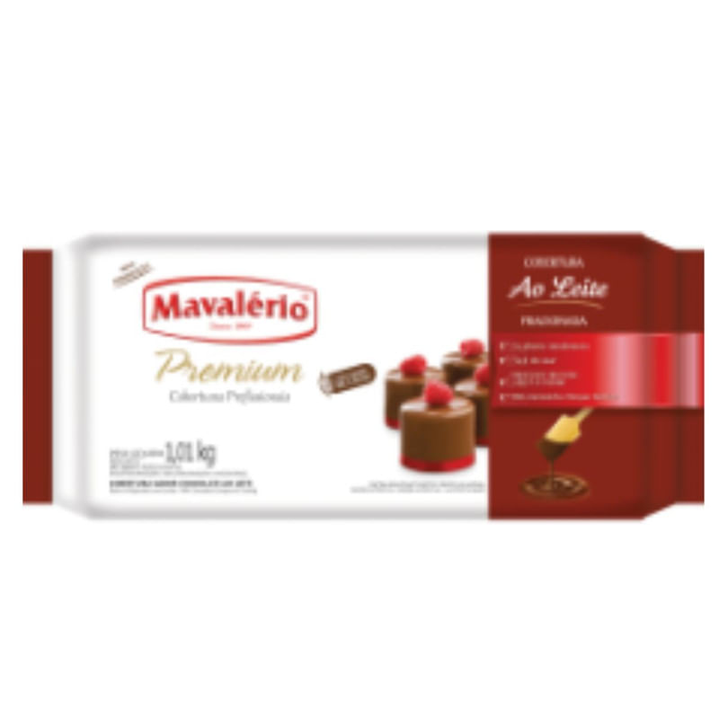 Cobertura de Chocolate ao Leite Mavaleiro 1,01 Kg