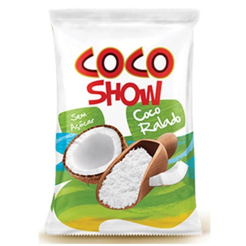 Coco Ralado Úmido Show Pacote 100g