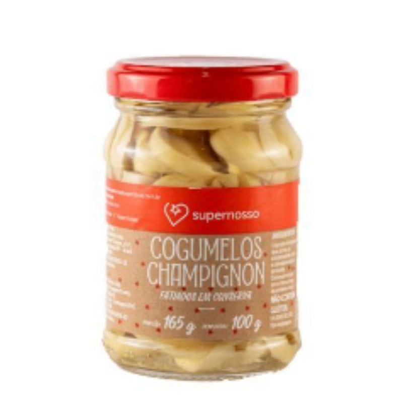 Cogumelo Em Conserva Champignon Fatiado Super Nosso 100g