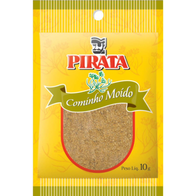 Cominho Moído Pirara Sachê 10g