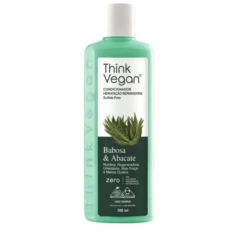 Condicionador Babosa Abacate Think Vegan 300ml