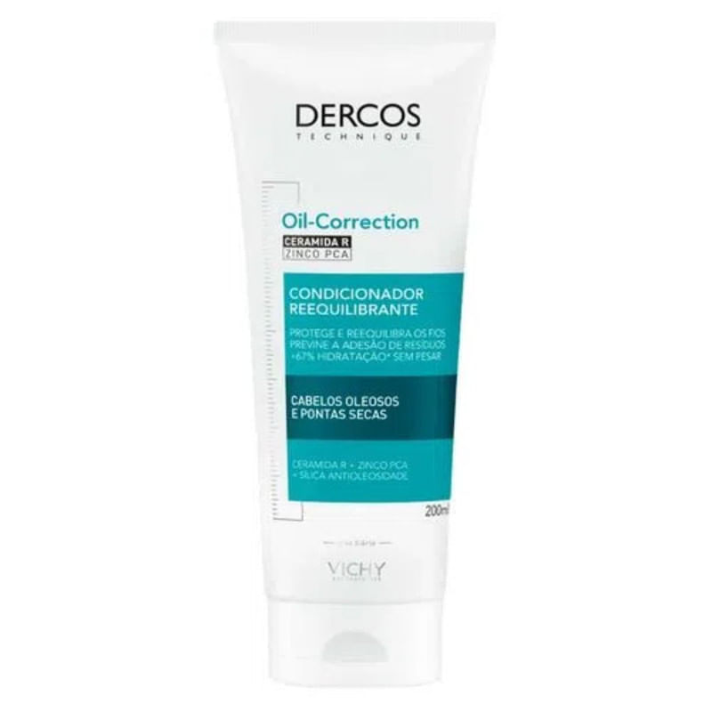 Condicionador Dercos Oil-Correction Vichy Com 200ml