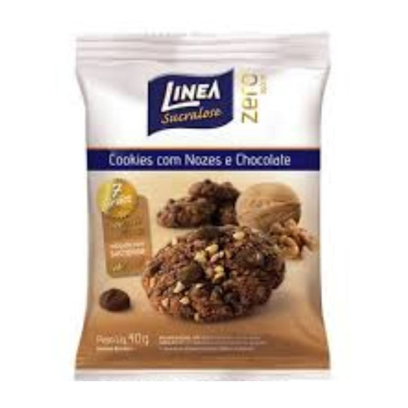 Cookie De Chocolate e Nozes Linea 40g