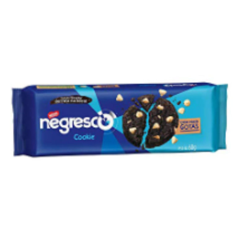 Cookie Negresco com Gotas de Baunilha Nestlá 60g