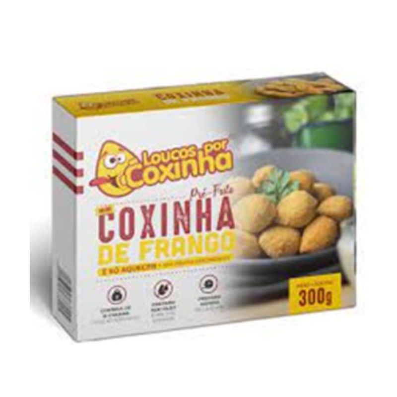 Coxinha De Frango Loucos Por Coxinha 300g