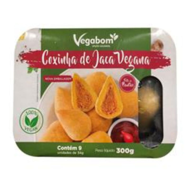 Coxinha De Jaca Vegabom 300g