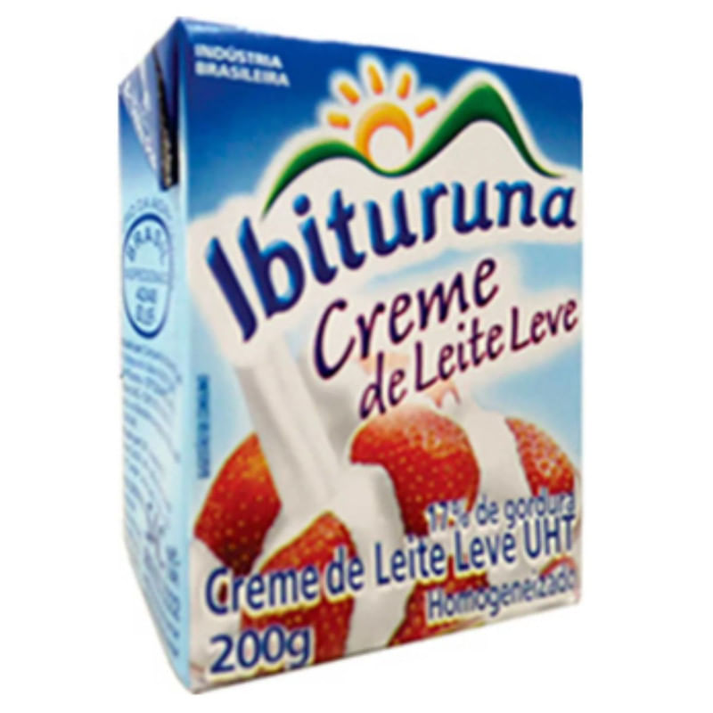 Creme De Leite Leve Ibituruna 200g